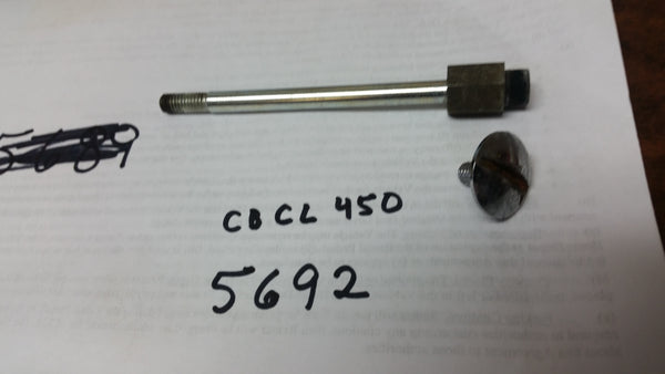 Honda CB CL450 Sidecover Mounting Screw System 5692
