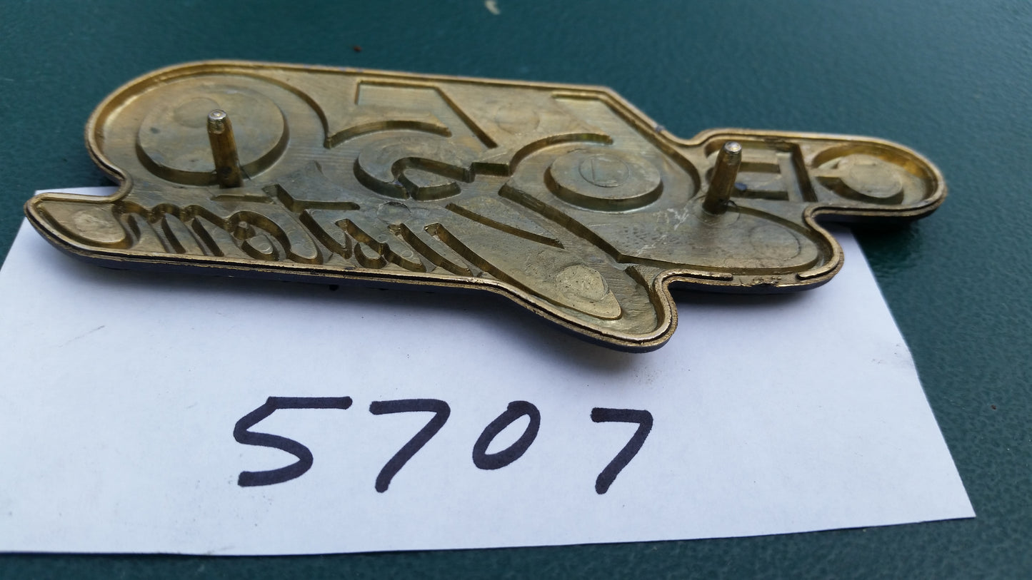 Honda CB650 Custom Sidecover Badge sku 5707