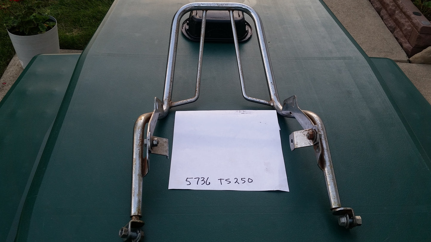 Sold Ebay 7/17/19 Suzuki TS250 Luggage rack sku 5736