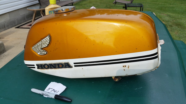 Honda CB175 Gas Tank Gold sku 5741