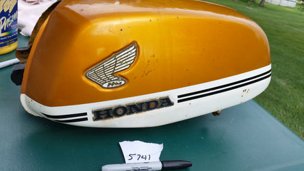 Honda CB175 Gas Tank Gold sku 5741