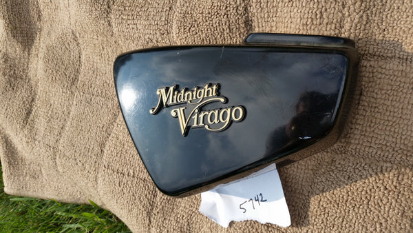Yamaha Midnight Virago Sidecover Left Black 750 sku 5742
