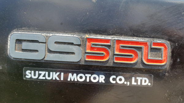 Suzuki GS550 sidecover left black sku 5745