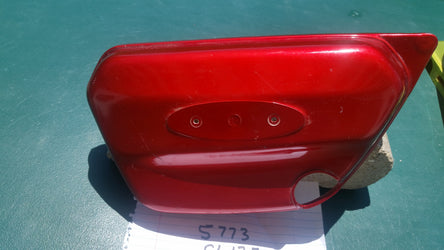 Honda CL175 Left sidecover New Old Stock Candy Ruby red 5773