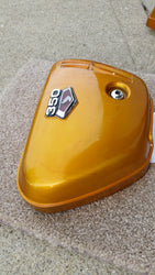 Honda CB350K3 Sidecover Right Candy Gold sku 5803