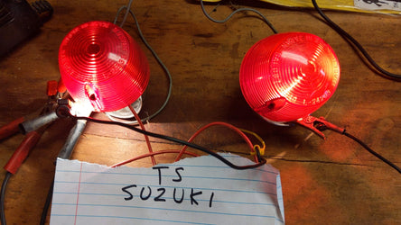 Sold Ebay 7/24/2020Suzuki TS250C rear turn signal pair 5936