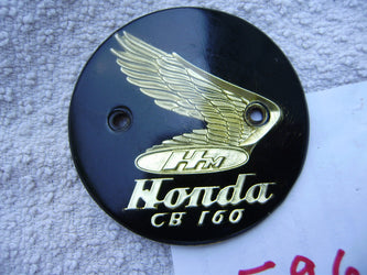 Sold for Ebay Sale 02252021 Honda CB160 Gas Tank Badge Pair OEM sku 5961