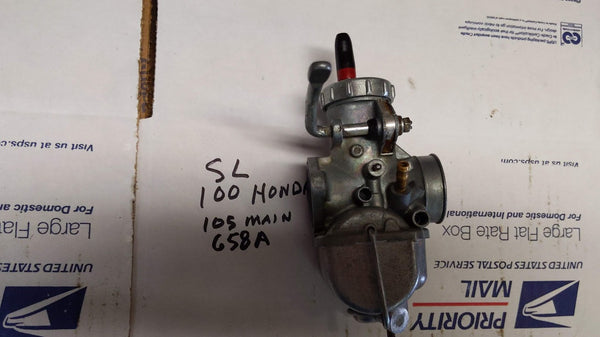 Sold on Ebay 3/28/20 Honda SL100 Carburetor sku 5965