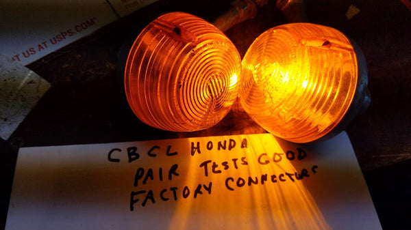 Honda CB CL Turn signal pair fully tested sku 6009