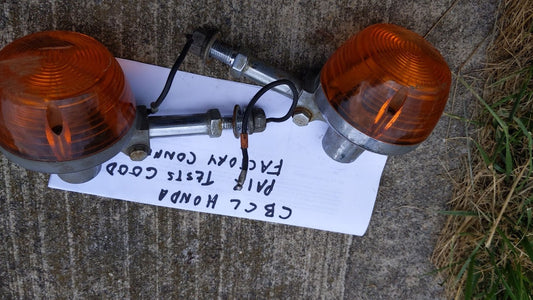 Honda CB CL Turn signal pair fully tested sku 6009