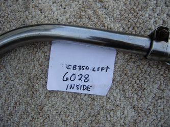 Sold Ebay 7/1/2020Honda CB350 Exhaust System left side OEM Original sku 6028