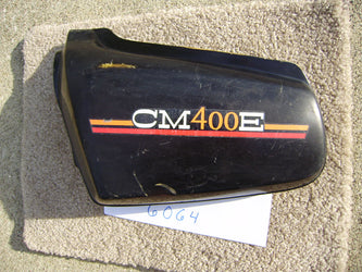 Sold Ebay 7/15/21 Honda CM400E left sidecover  1980 Honda part 83740-447A my sku 6064