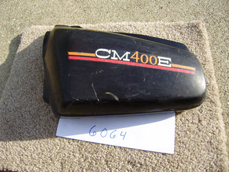 Sold Ebay 7/15/21 Honda CM400E left sidecover  1980 Honda part 83740-447A my sku 6064