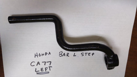 Honda Dream CA77 Left Footbar NOS new Honda 50640-259-010  sku 6069
