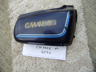 Sold Ebay 10032020 Honda CM450E 1982 sidecover Candy Imperial blue right Honda part 83640-447A sku 6090