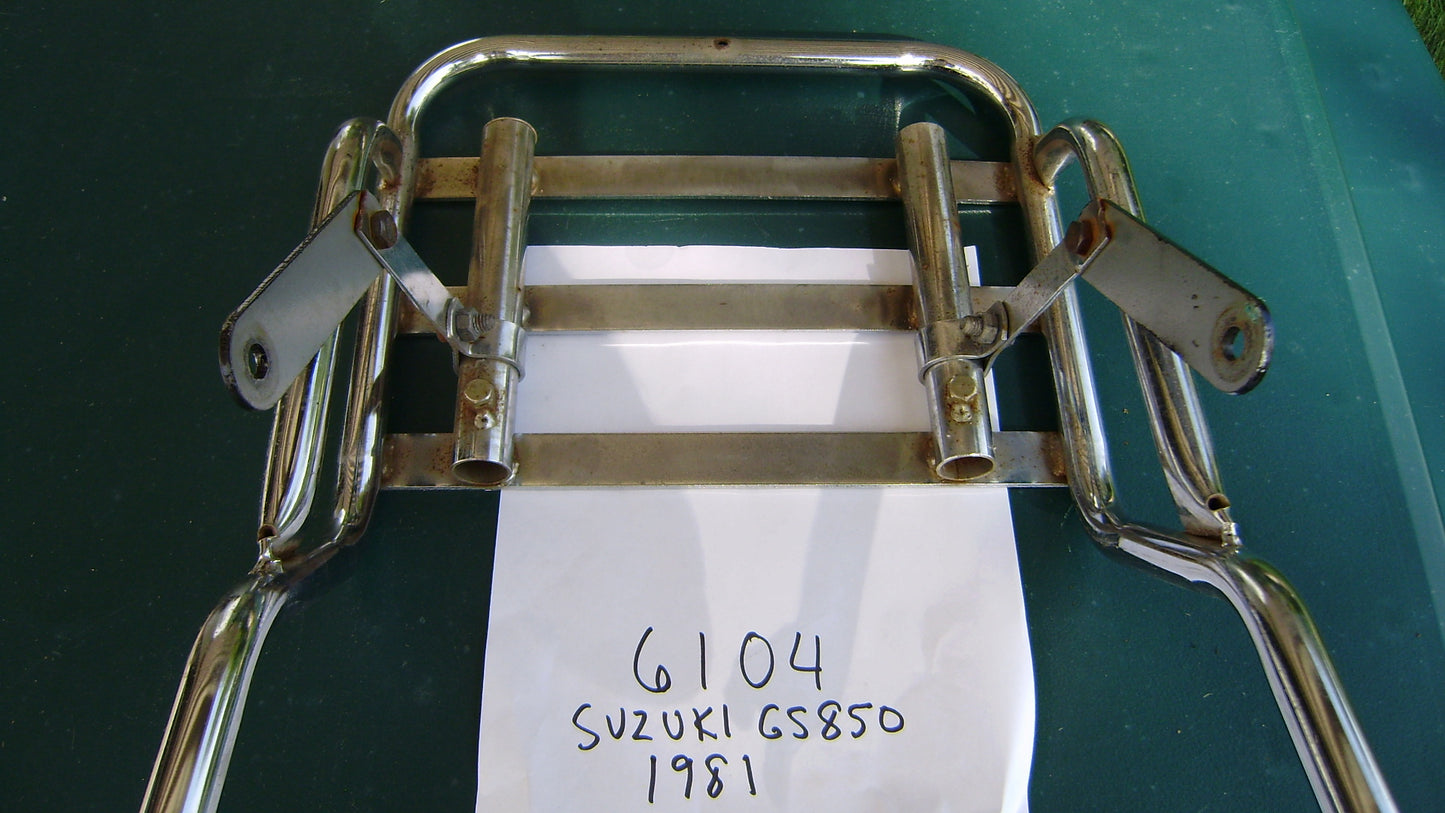 Suzuki GS850GL  luggage rack 6104