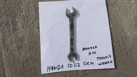 Honda 10/12 mm OEM wrench sku 6141