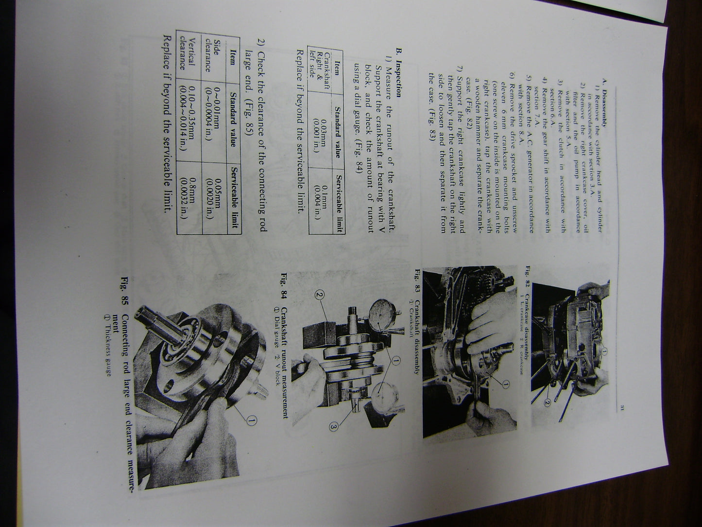 Honda Motorcycle Shop Manual 100/125 All models sku 6146