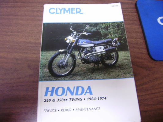 Clymer Honda 250 350 Twin Service Manual M322  sku 6150
