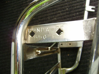 Sold Ebay 4/28/21Honda CB550 Four Luggage Rack sku 6182