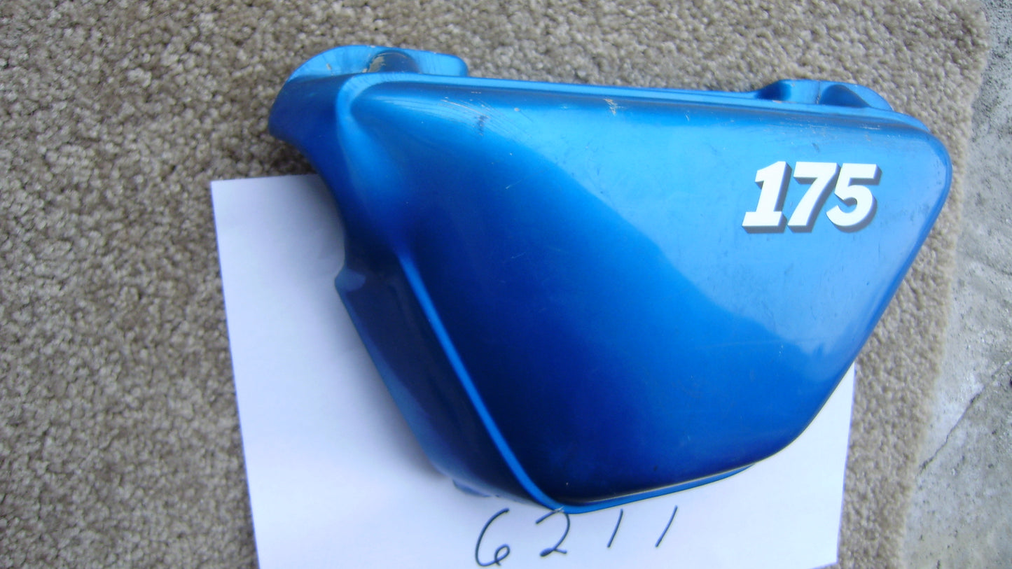 Sold Ebay 2/13/21 Honda SL175 Sidecover blue left  sku 6211