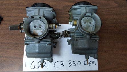 Sold Ebay 3/16/2021 Honda CB350 OEM CV Carburetor Pair sku 6221