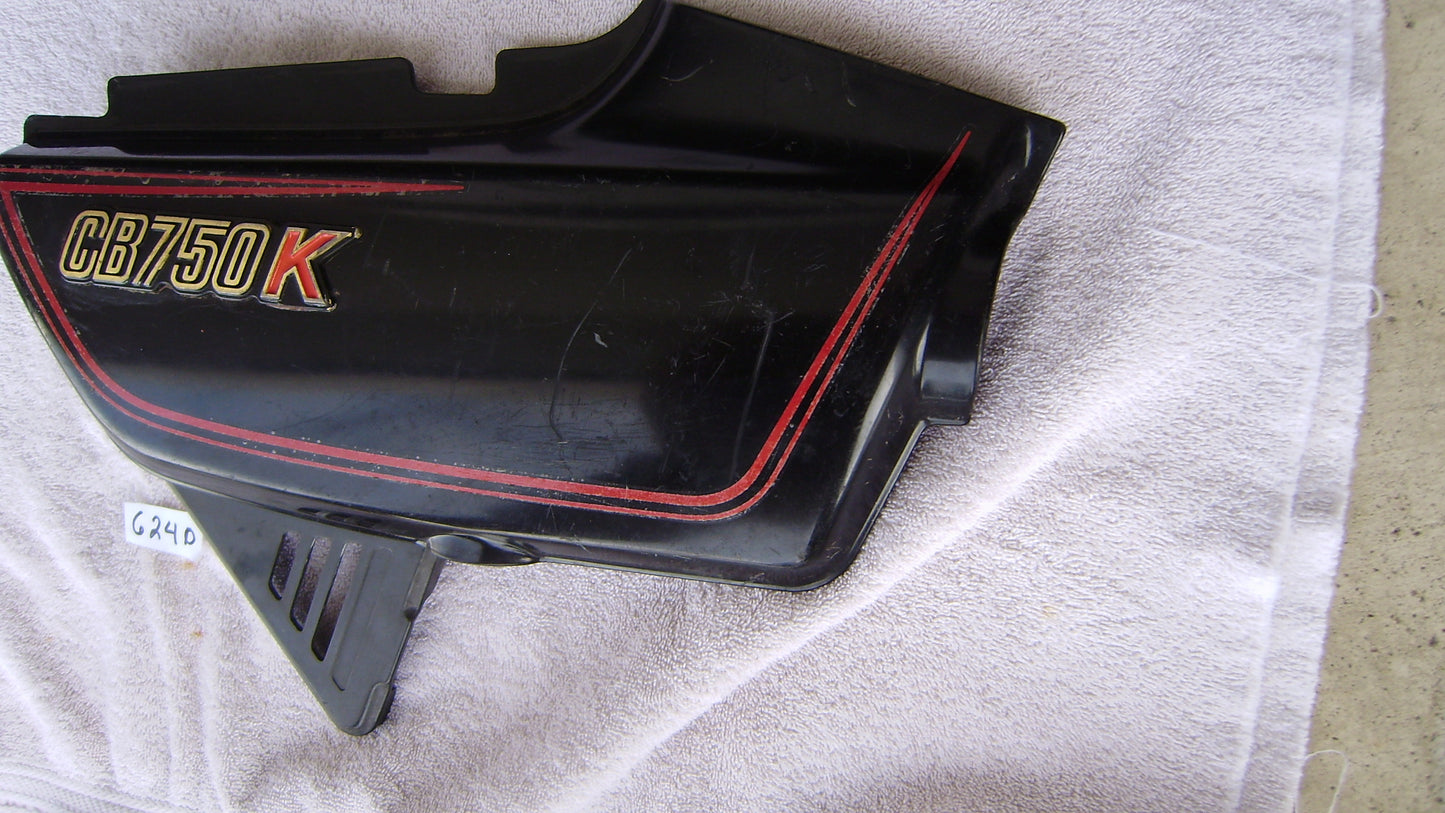 Sold Ebay Honda CB750K 1979-1982 right black sidecover 83600-425 