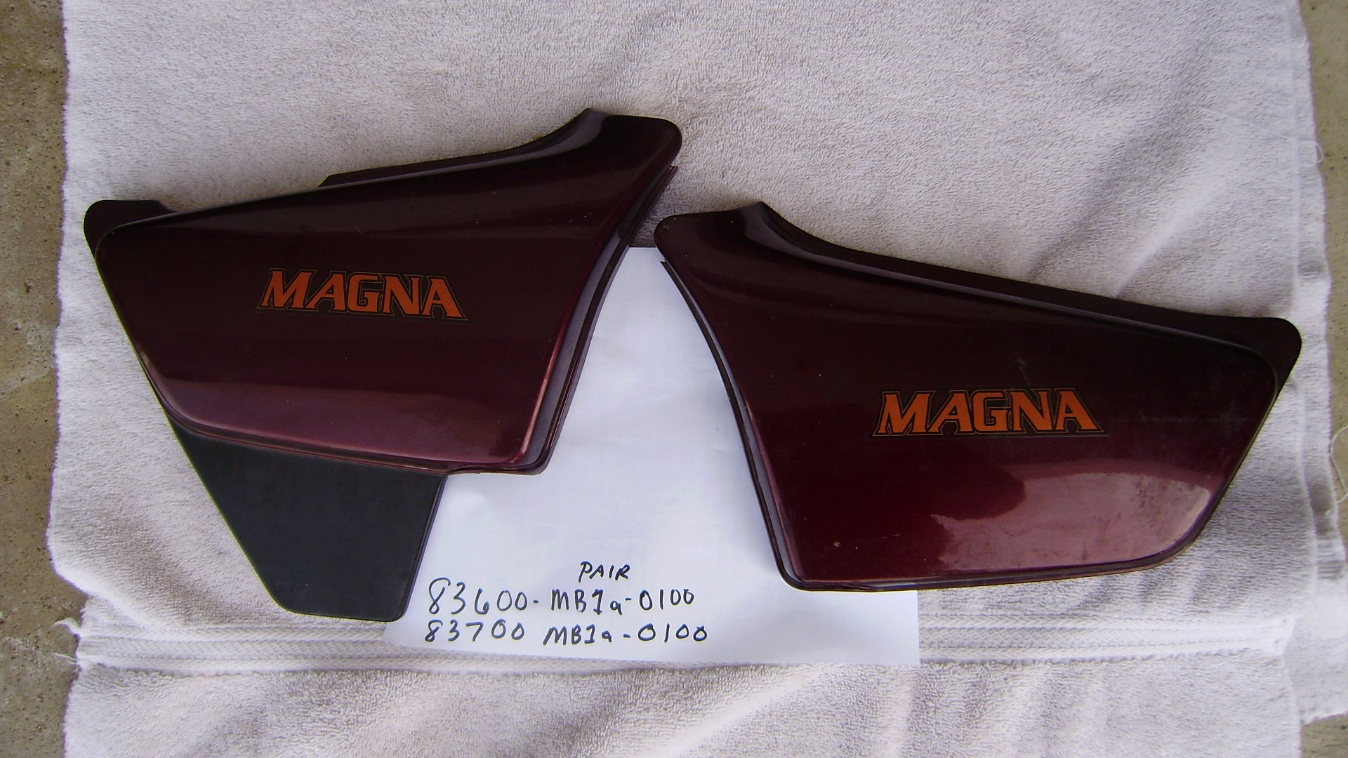 Mutazu Pair Chrome Side Covers fit Honda Magna VF750. Made with ABS –  Mutazu Inc.