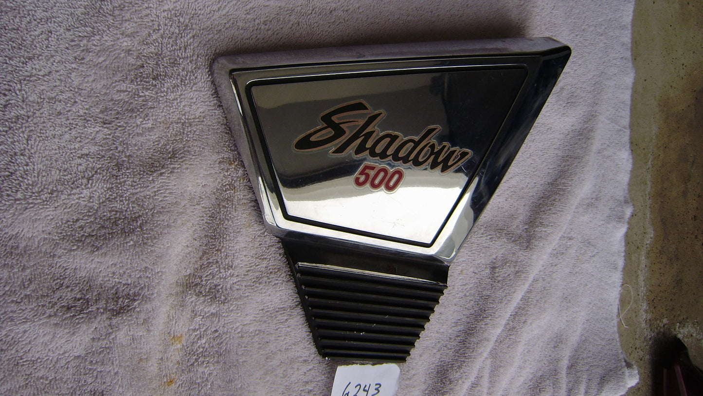 Sold Ebay 03/08/2021Honda VT500C 83 Shadow 500 right sidecover sku 6243