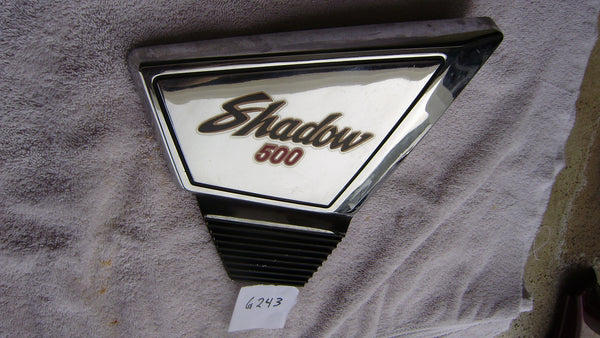 Sold Ebay 03/08/2021Honda VT500C 83 Shadow 500 right sidecover sku 6243