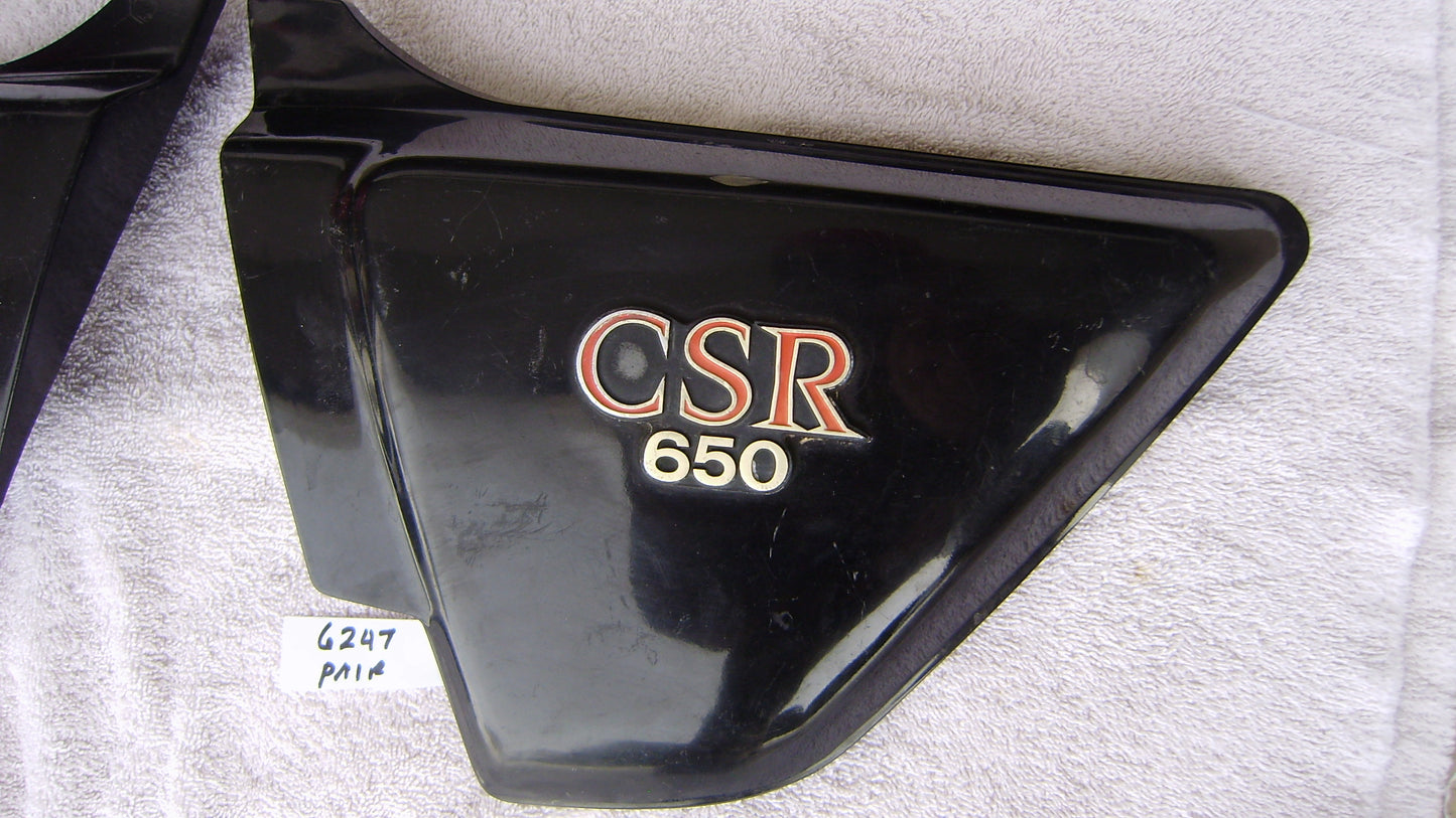 Kawaski CSR650 Sidecover Pair Kawasaki Part 36001-1096, 36001-1095 sku 6247