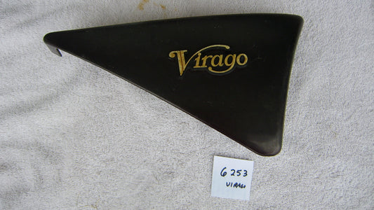 Virago 920 OEM Left  Black Sidecover  sku 6253