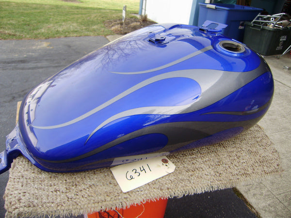 Sold Ebay 3/20/21 Honda Shadow Spirit 750C blue gas  tank.  sku 6341