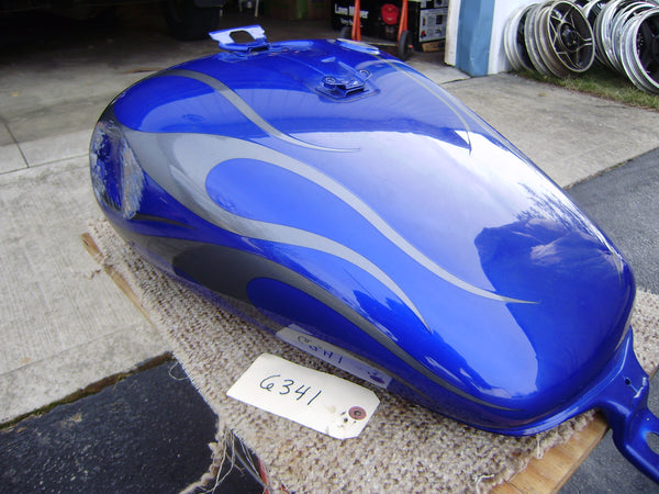 Sold Ebay 3/20/21 Honda Shadow Spirit 750C blue gas  tank.  sku 6341
