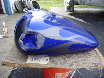 Sold Ebay 3/20/21 Honda Shadow Spirit 750C blue gas  tank.  sku 6341