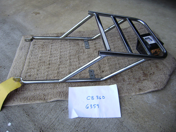 Sold ebay 8/25/21 Honda CB360  NOS luggage rack sku 6359