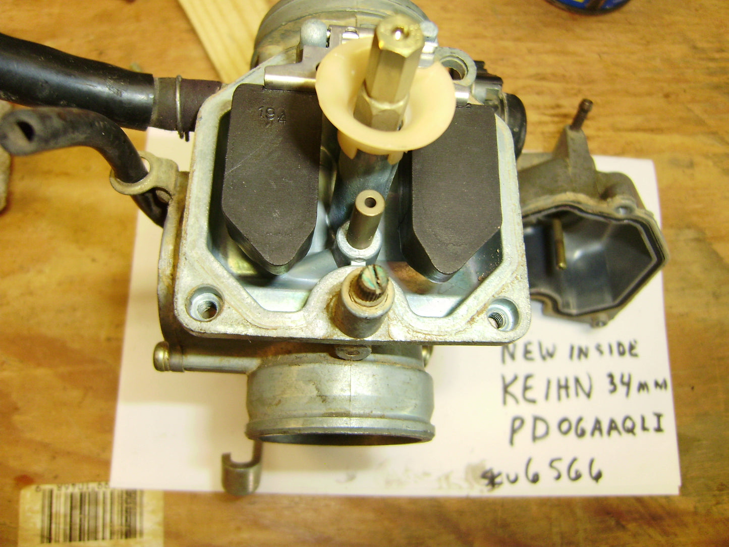 Sold ebay 7/14/21Keihin 34MM  CV Carburetor PD06AAQLI  sku 6566