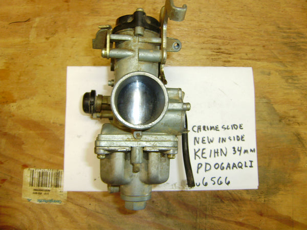 Sold ebay 7/14/21Keihin 34MM  CV Carburetor PD06AAQLI  sku 6566