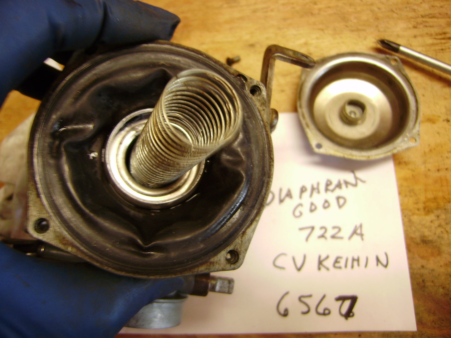 Keihin 32mm Carburetor  CB350 CL350 or CB450 CL450  marked 722A sku 6567