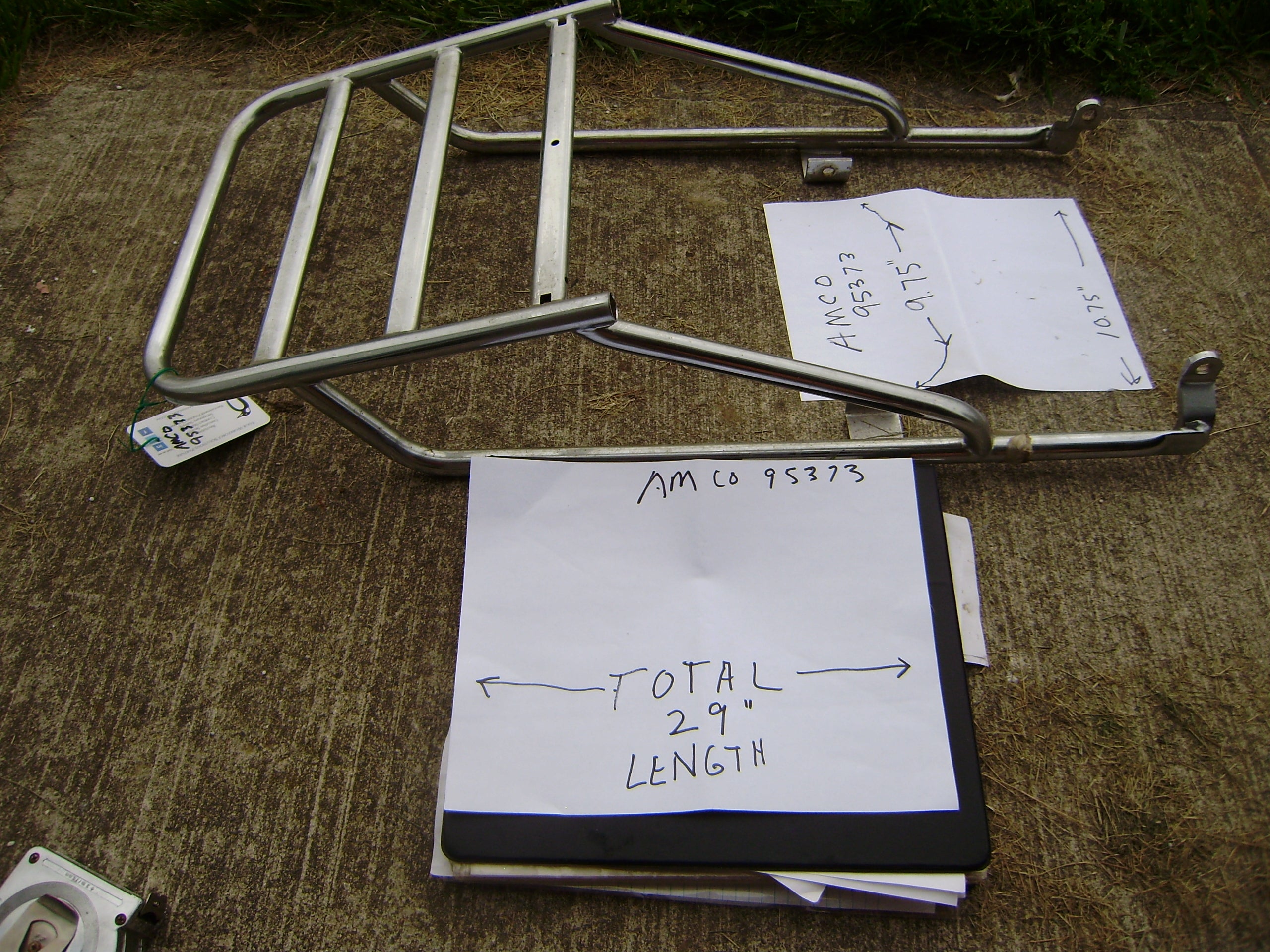 Amco Luggage Rack Unknown Model #2 sku 6599 – ClassicJapaneseMotorcycles