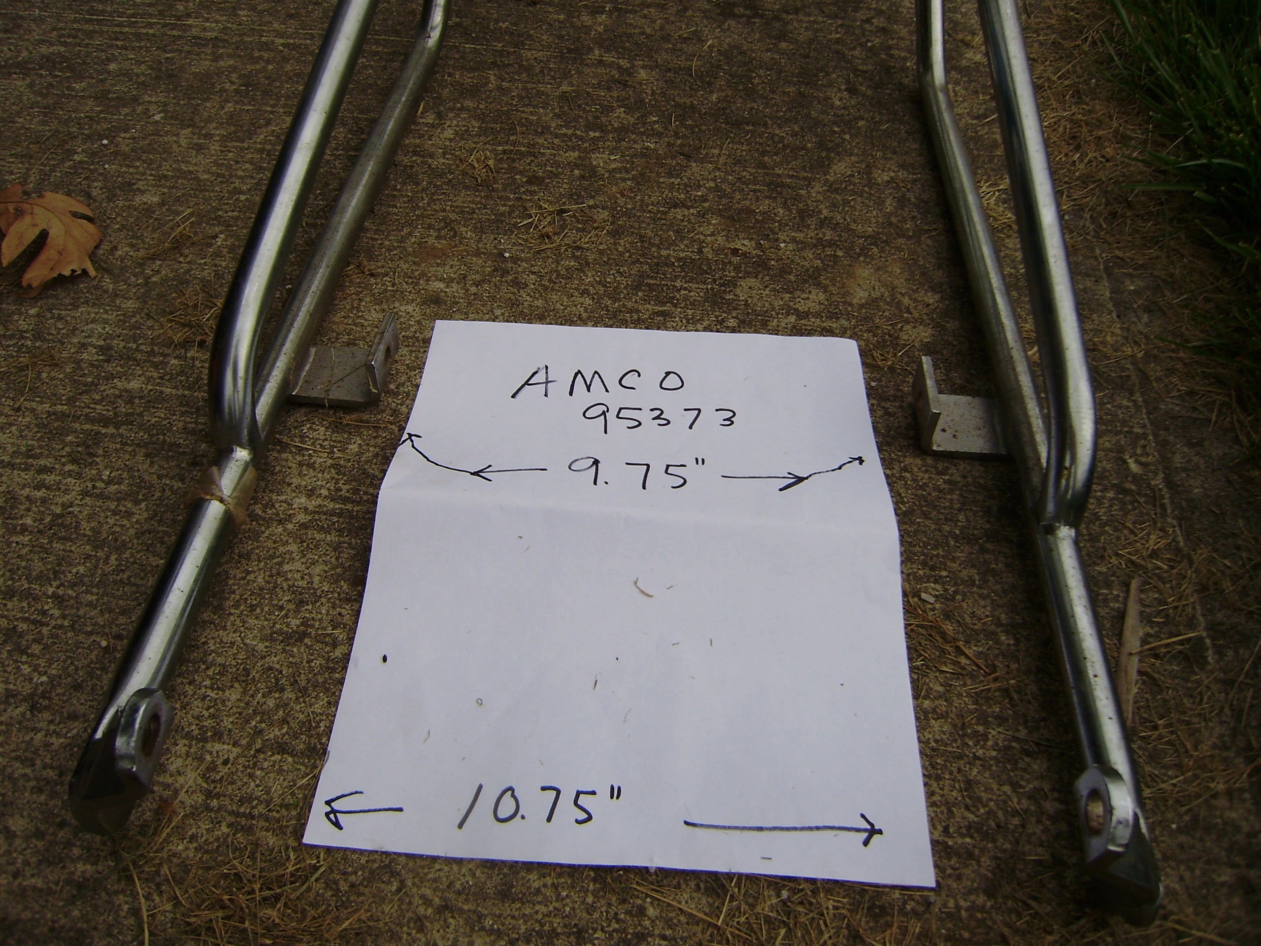 Amco Luggage Rack Unknown Model #2 sku 6599 – ClassicJapaneseMotorcycles