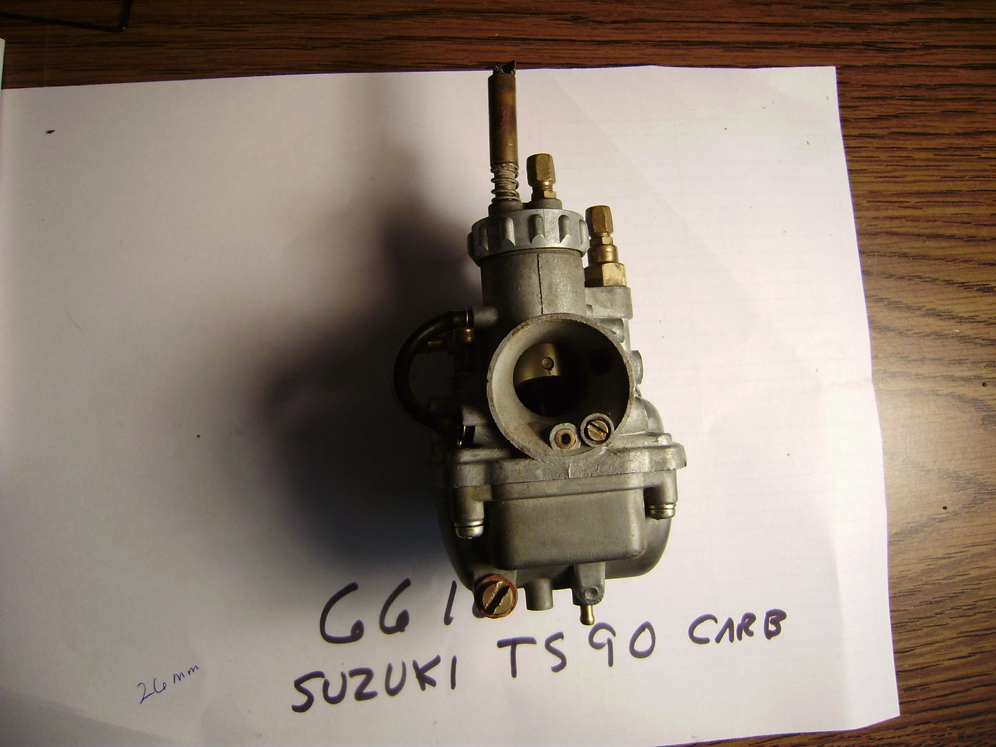 Suzuki TS90 OEM Carburetor sku 6610