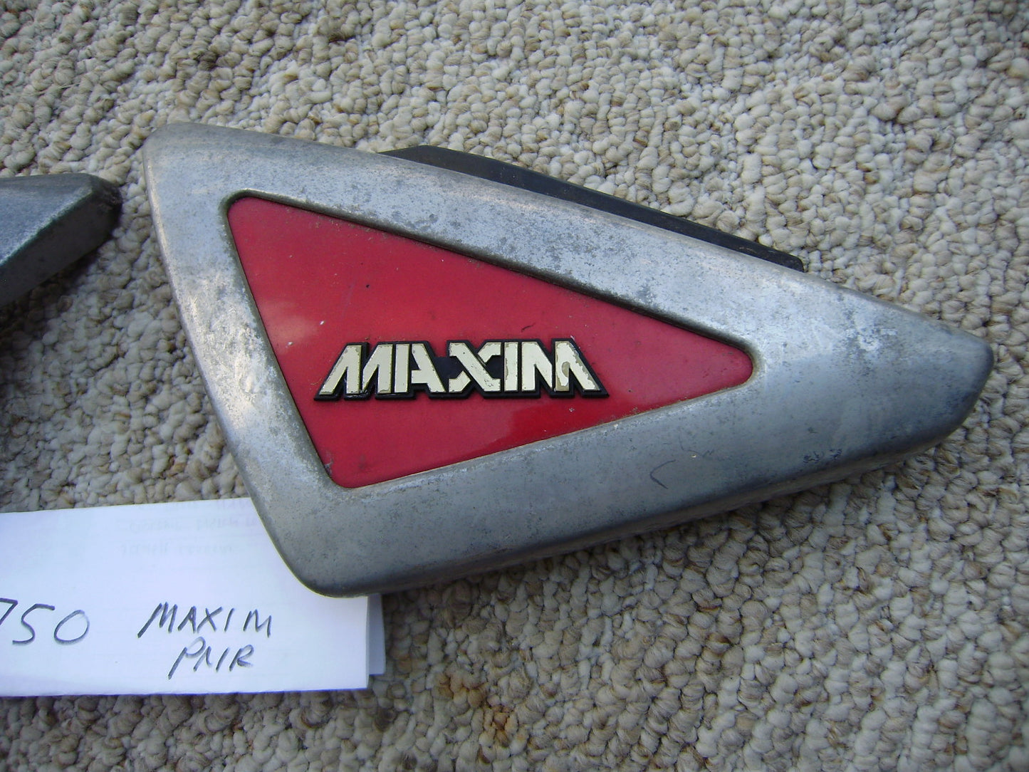 Yamaha 750 XJ MAXIM XJ750 Sidecover Pair sku 6661