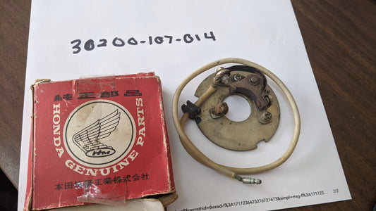 Honda XL CL SL CB CL SL 100 125 CL CT S ST 90 Point Assy 30200-107-014 NOS JAPAN sku 6917