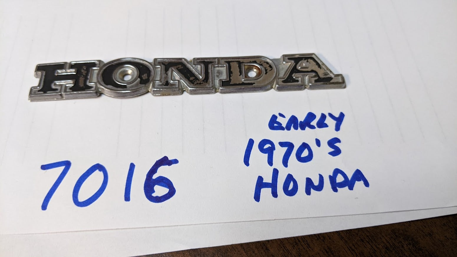 Honda CA95 150 Benly Left Gas Tank Badge NOS sku 7030 –  ClassicJapaneseMotorcycles