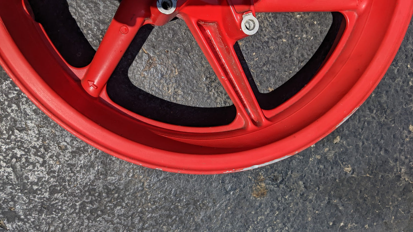 Sold Ebay Honda CBR600 Red Wheel 17 x MT 3.50 sku 7044