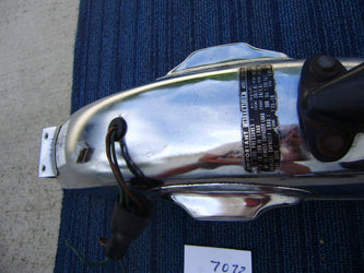 Sold Ebay Honda CB175 OEM Rear Fender with Working Tail Light sku 7072