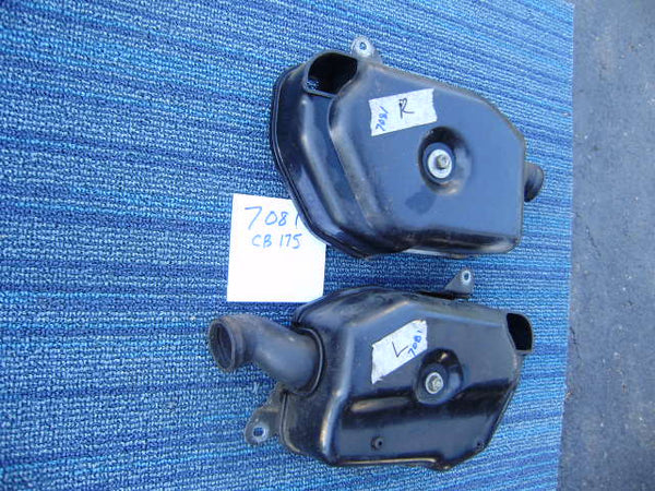 Sold Ebay Honda CB175 OEM Complete Air Filter Pair  sku 7081