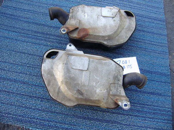 Sold Ebay Honda CB175 OEM Complete Air Filter Pair  sku 7081