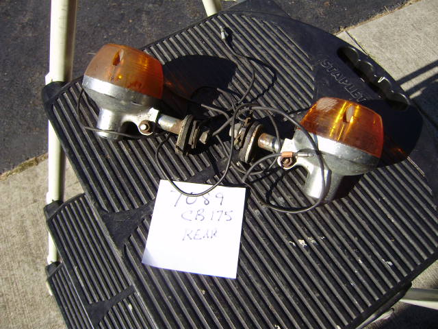Honda CB175 Rear Turn signal pair sku 7189